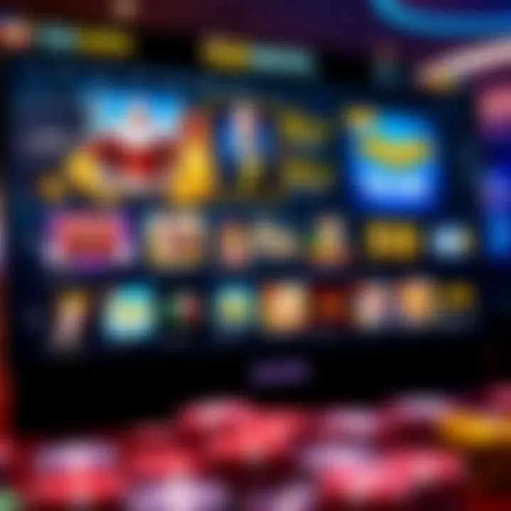 User interface of Casino Ozwin Online showcasing diverse slot games and a welcoming layout