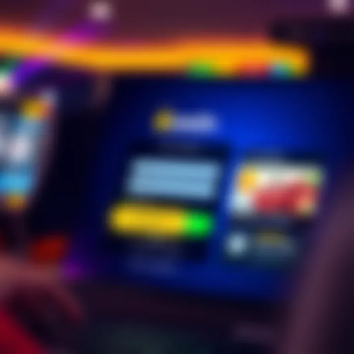 Secure login screen with bonus offers highlighted, showing enhanced user experience and safety features