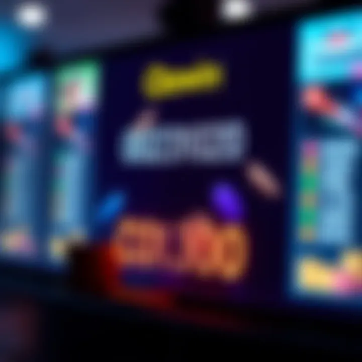 Digital representation of casino tokens and a glowing bonus code on a screen