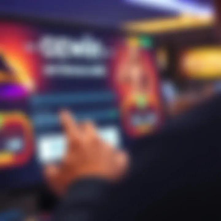 Entering Ozwin Bonus Code During Registration User entering a promotional code on an online casino registration screen