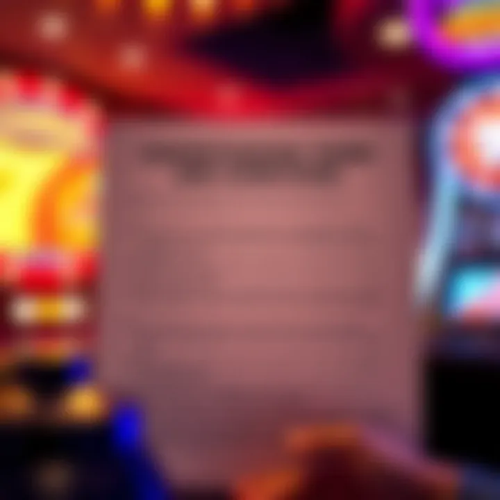 Understanding Terms and Conditions for Ozwin Bonuses Graphic displaying terms and conditions checklist for claiming online casino bonuses