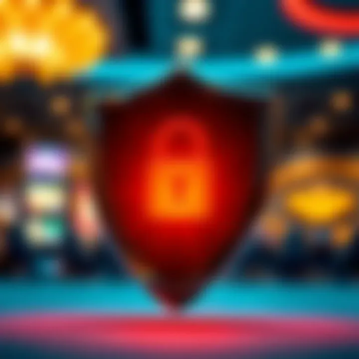 Enhancing Account Security at Ozwin Casino Security shield symbolizing account protection and secure gaming at Ozwin Casino