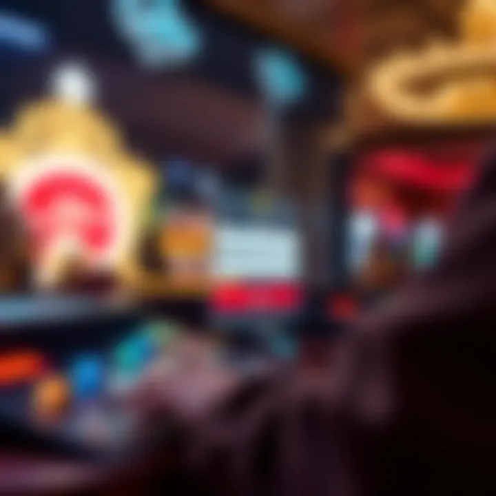 User entering login credentials on Ozwin Casino platform