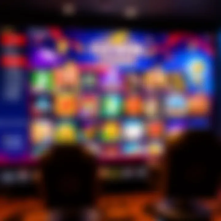 User-friendly interface of Ozwin Casino showcasing diverse game options