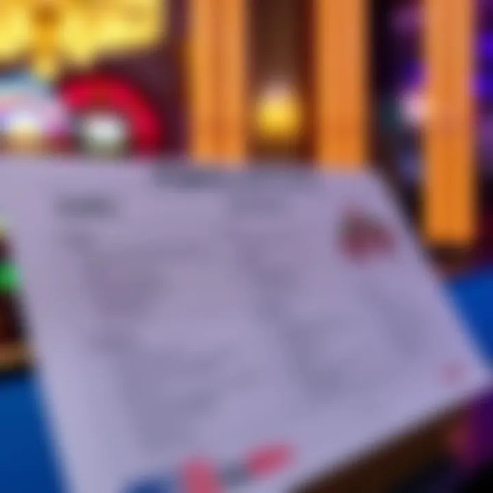 Diagram outlining eligibility criteria and key terms for claiming a casino bonus