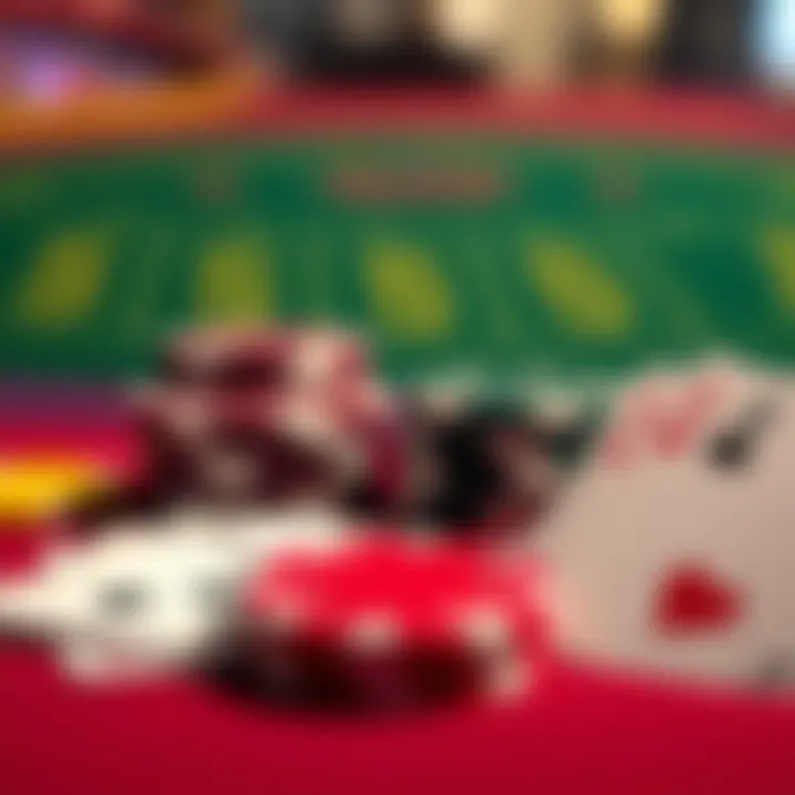 Understanding Bonus Terms and Fair Play at Ozwin Casino Casino chips and playing cards representing bonus terms and fair gaming conditions at Ozwin Casino