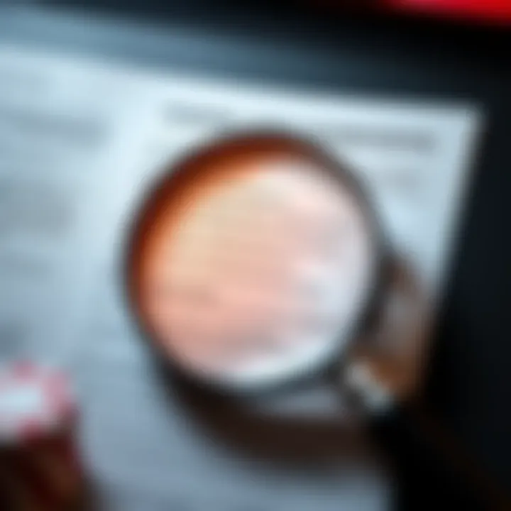 Key Terms and Conditions for Ozwin Casino Bonus Codes Graphic showing terms and conditions document with magnifying glass highlighting key bonus rules