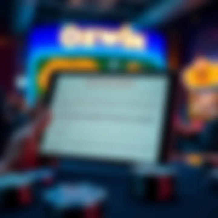 Illustration of casino bonus terms and conditions displayed on a digital device for clear understanding