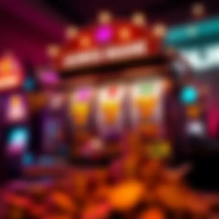 Free Spins and Cashback Promotions at Ozwin Casino Illustration of a slot machine with symbols and coins highlighting free spins and cashback offers