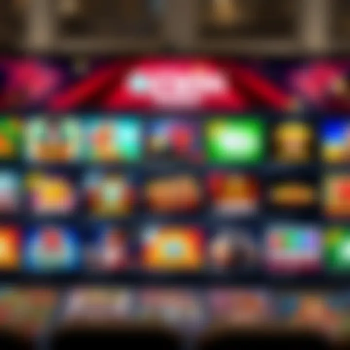 User interface showcasing a variety of casino games available at Ozwin Casino NDB