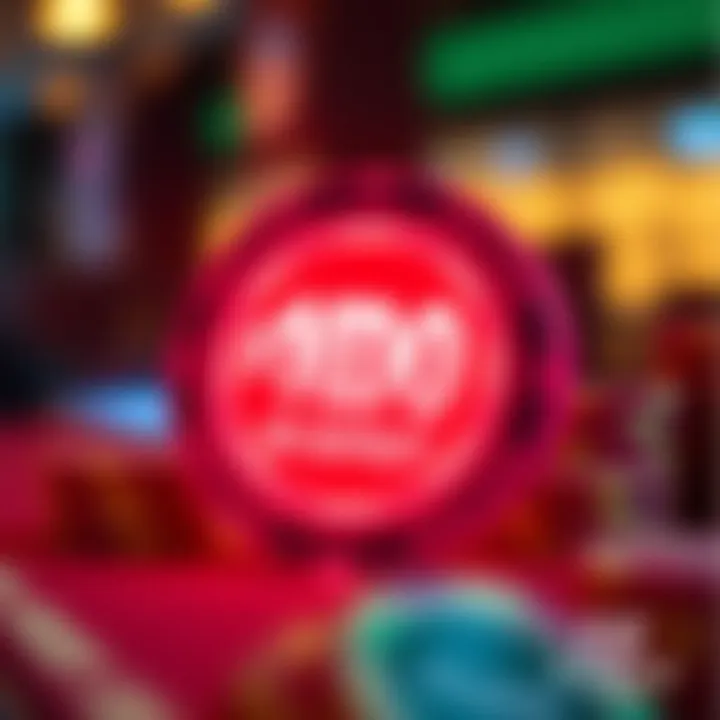 Visual Representation of Ozwin Casino No Deposit Bonus Illustration of a glowing casino chip symbolizing a no deposit bonus offer