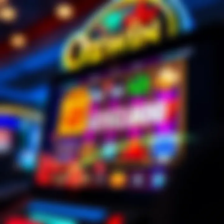 Digital casino slot interface highlighting bonus code entry on a vibrant gaming platform