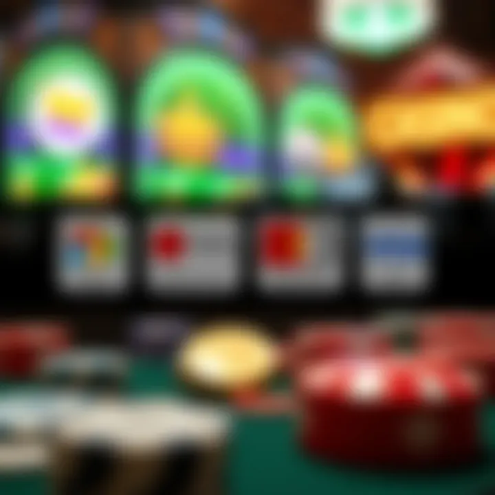 Various payment method icons available for casino transactions