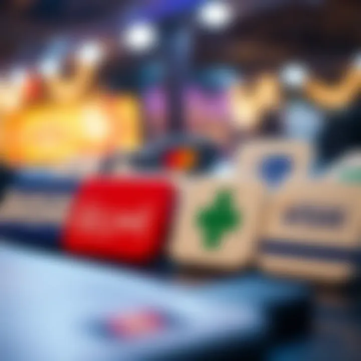 Various digital payment icons representing withdrawal options at Ozwin Casino