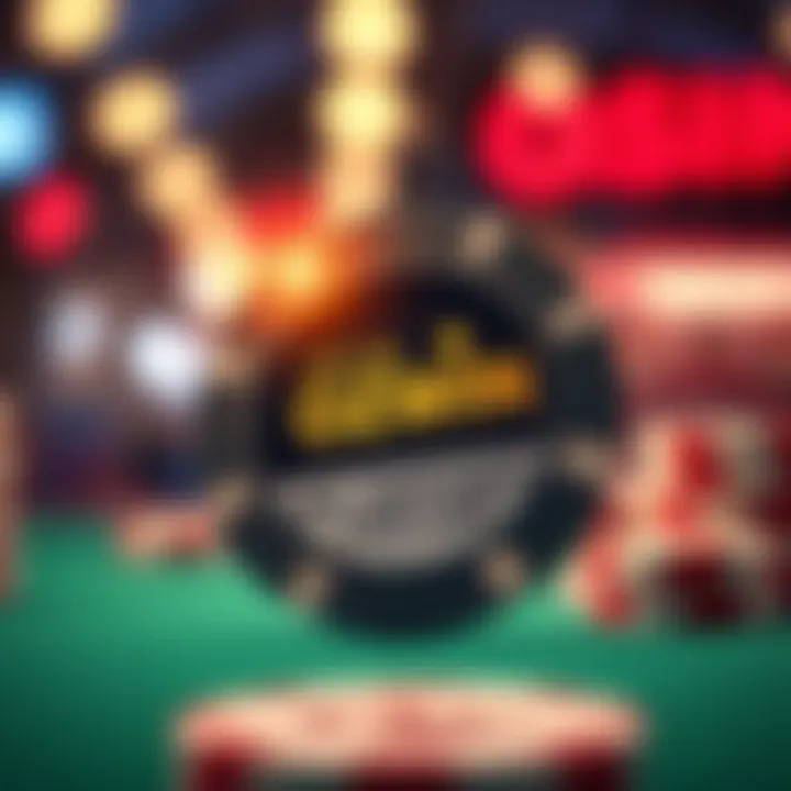 Ozwin Free Chip No Deposit Offer Highlight Graphic showing a casino chip with a 'No Deposit' tag highlighting Ozwin's free chip offer