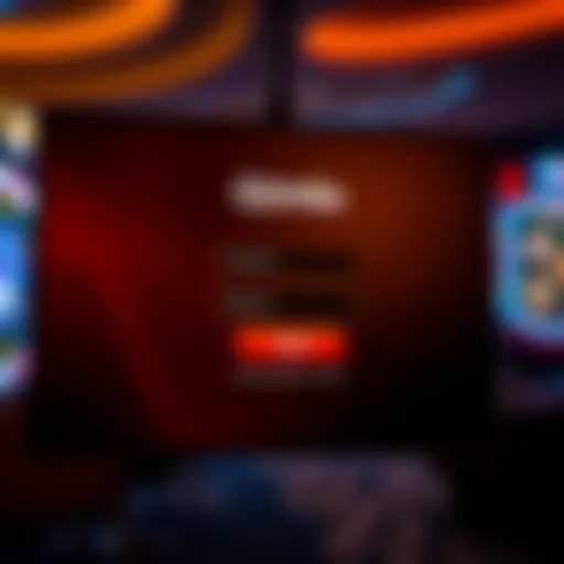 Interface showing login screen with username and password fields for Ozwin casino platform