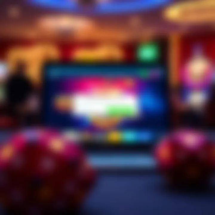 A laptop screen showing an online casino interface with highlighted bonus code entry field