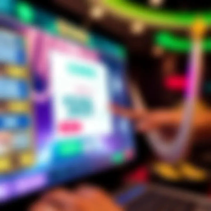 Graphic showing a digital code being entered on an online casino platform for bonus activation