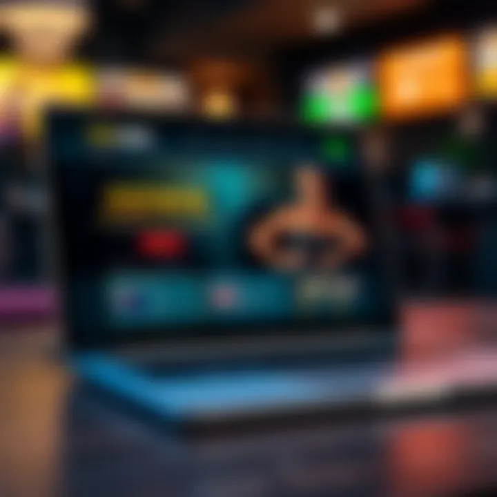 Guide to Finding and Using Ozwin No Deposit Coupons in Australia A laptop displaying Ozwin casino website with highlighted no deposit coupon codes and Australian flag icons