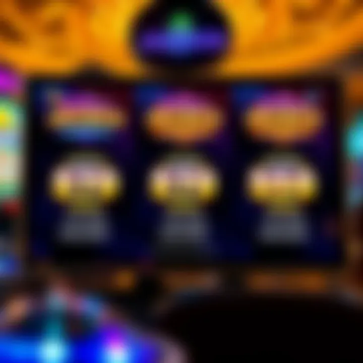 Bonus features screen highlighting multiple jackpot options and winning potential