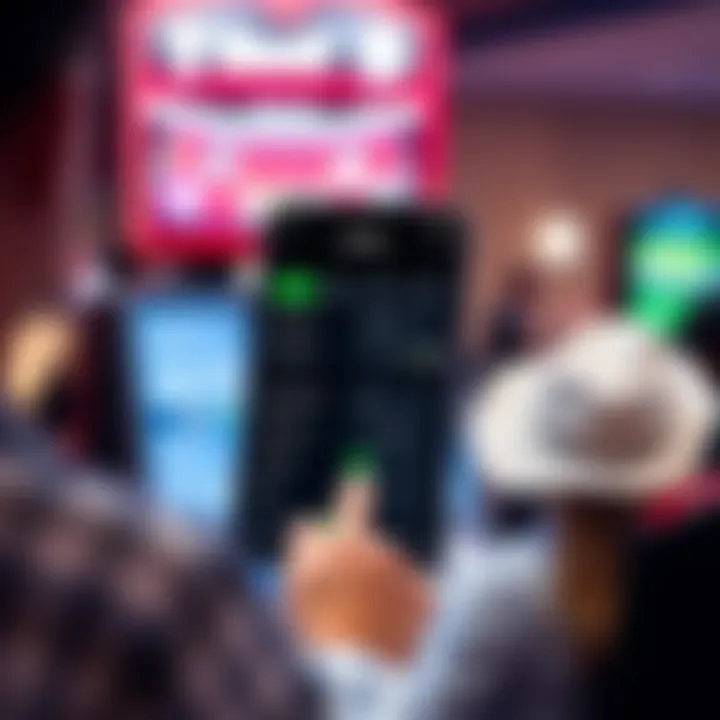 User navigating through Ozwin app settings to customize preferences and enhance security