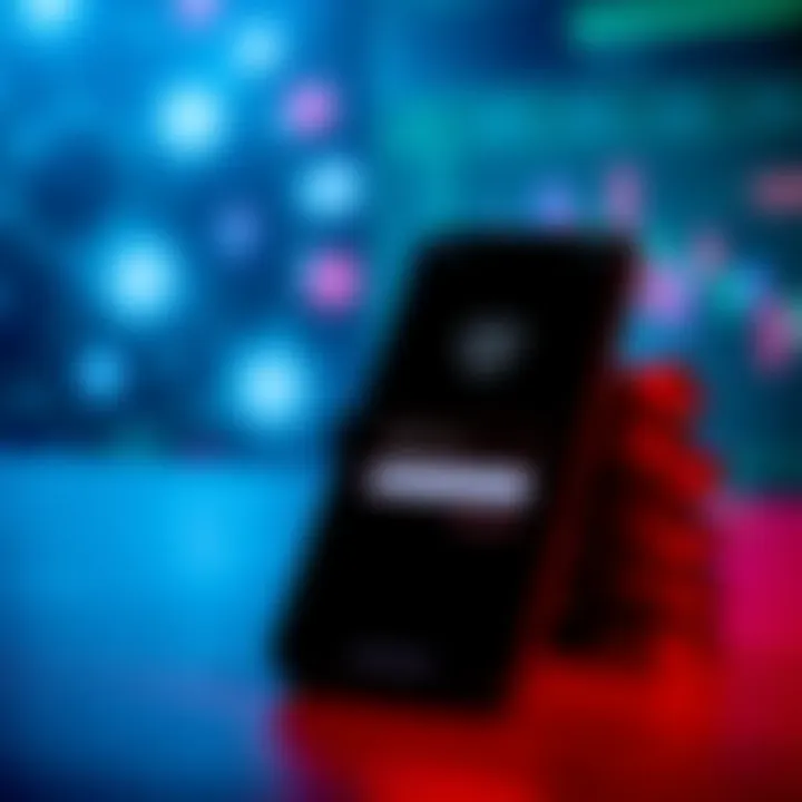 Secure mobile login with shield icon and smartphone showing password entry