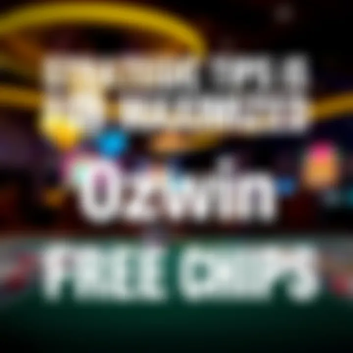 Strategic Tips for Maximizing Ozwin Casino Free Chips Graphic depicting strategic gameplay tips for using free chips effectively in online casino games at Ozwin Casino