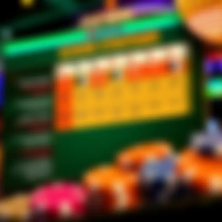 Strategic chart illustrating effective tips and winning approaches for Ozwin Video Poker