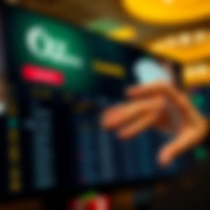 Screenshot of Ozwin Casino promotional codes interface highlighting available bonus codes