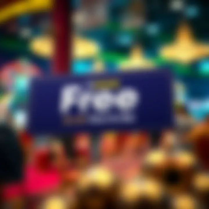 Illustration showing a promotional voucher with the word free highlighted to represent bonus offers