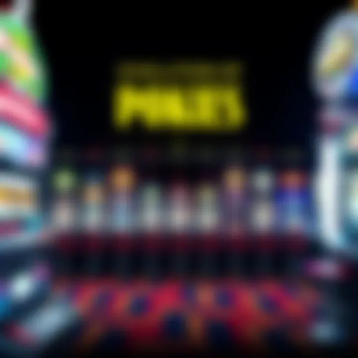 A timeline illustration showing the evolution of pokies machines from mechanical to modern digital versions