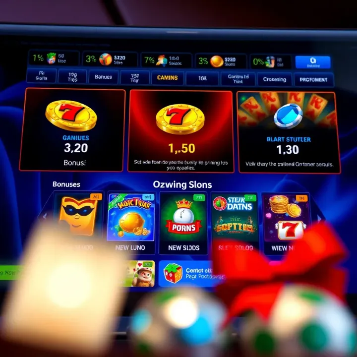 Bonuses and Security Features Enhancing User Experience at Ozwin Casino Secure online casino interface showcasing bonuses and player-friendly features